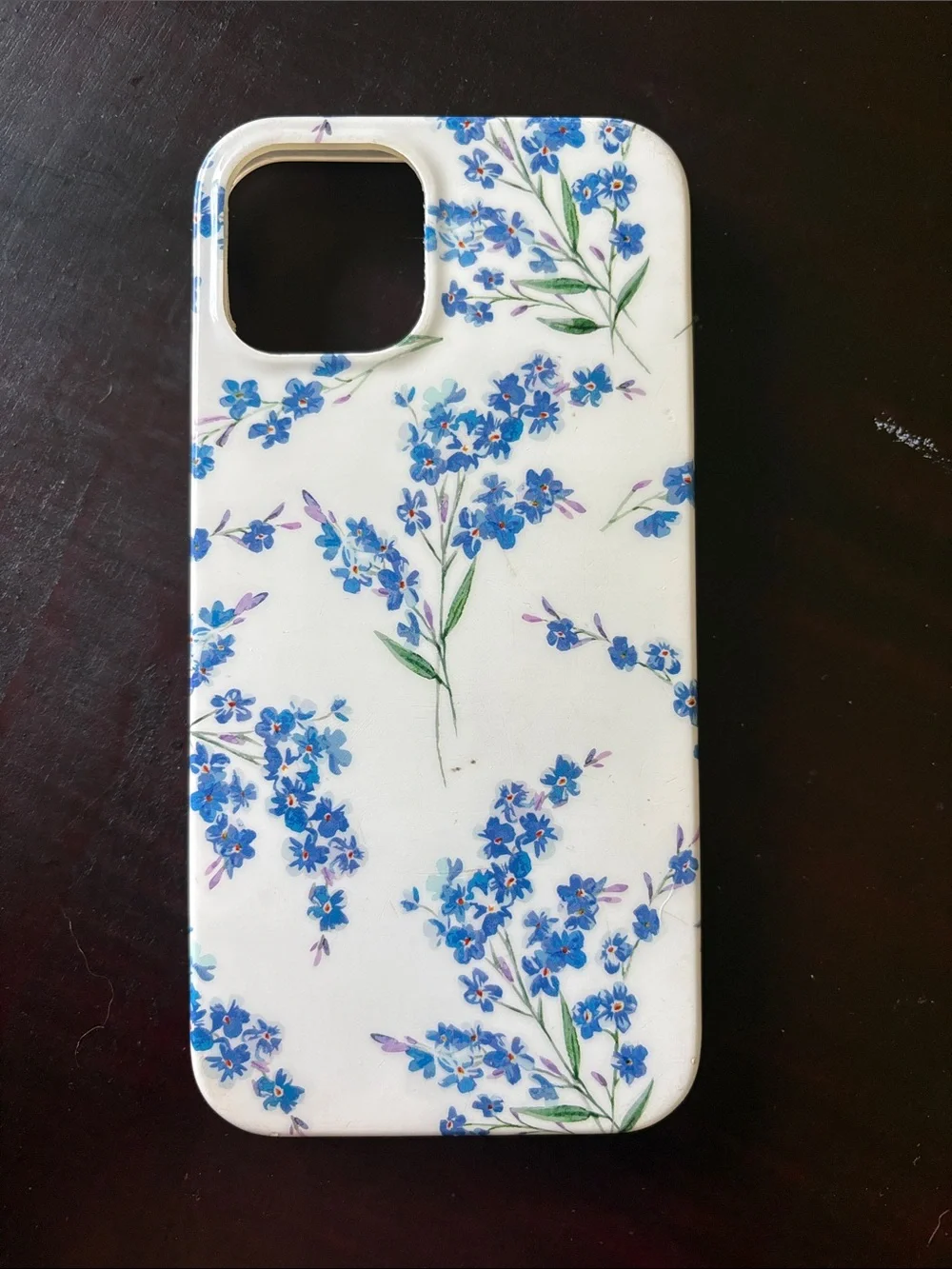 Floral Pattern Protective I- Phone 12 Cases - Multiple Colors